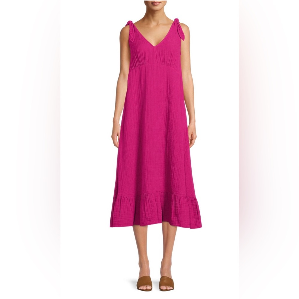 NWT Time and Tru V-neck Dress Sizes XXL, XXXL